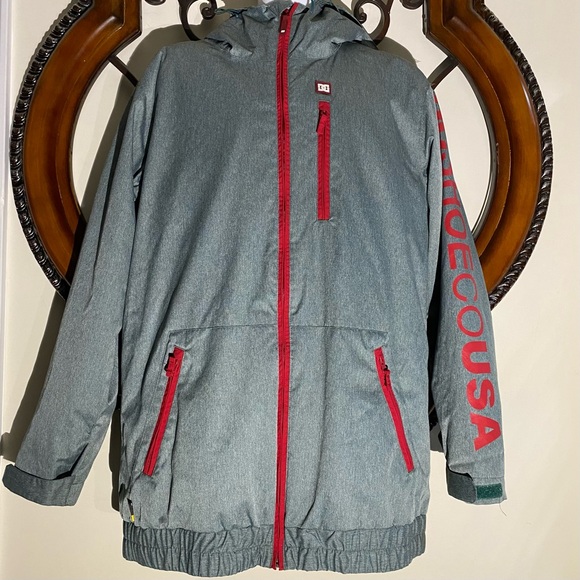 DC Snowboard Ski Winter Waterproof Hooded Coat
